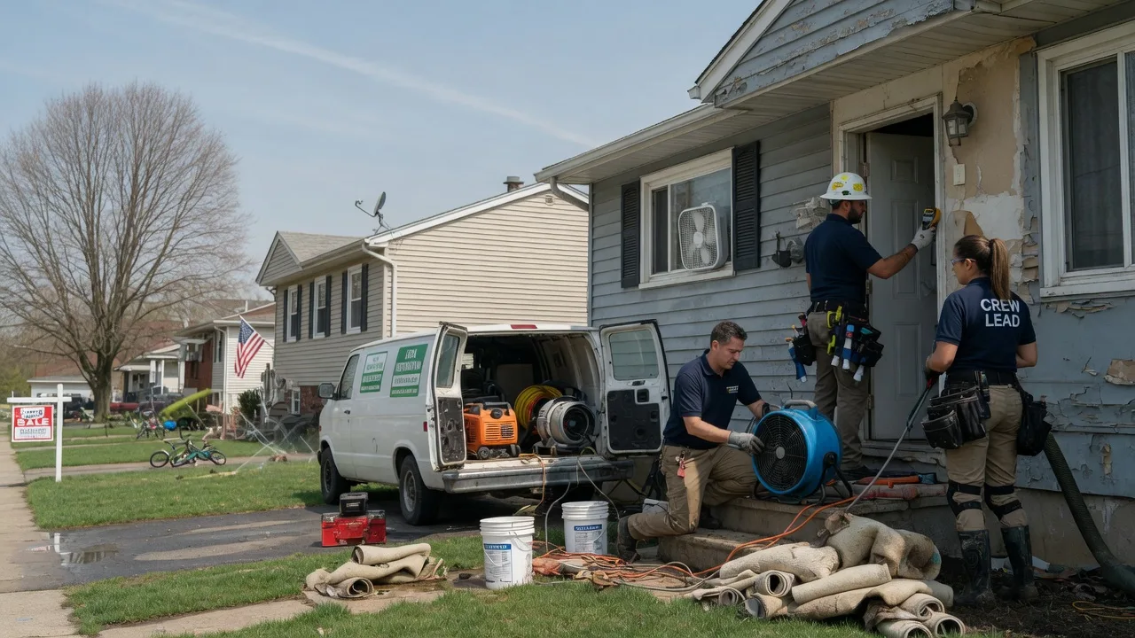 Flood Cleanup in Christiansburg, OH near me